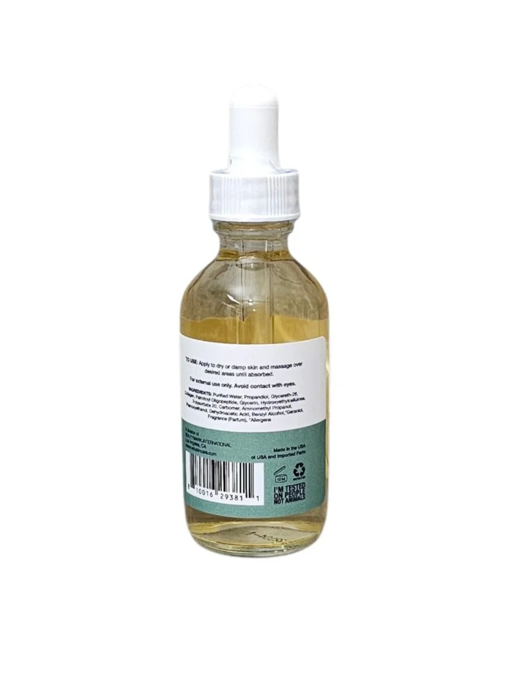 Vitamins and Sea Beauty Sea Salt and Collagen Peptides Restorative Facial Serum